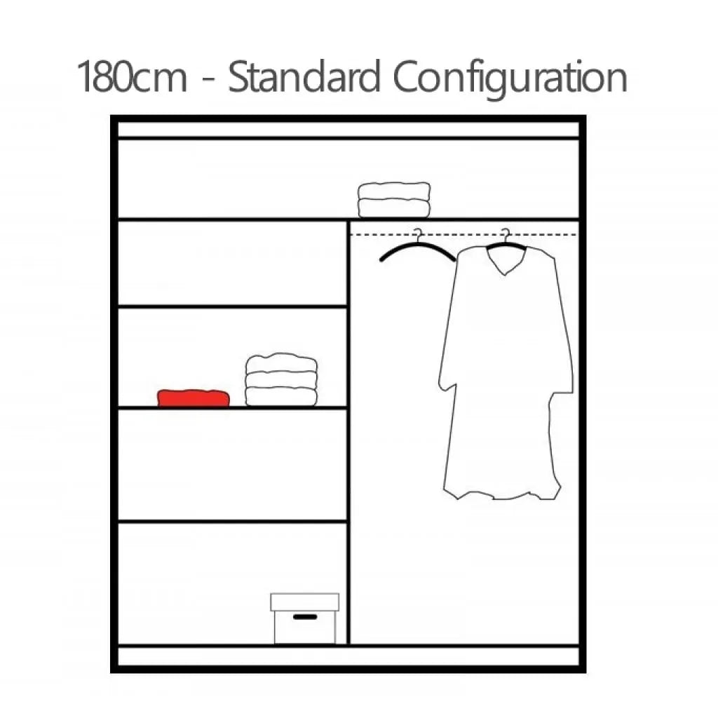 Berlin Sliding Door Wardrobe